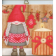 Ceramic Tile - Gnome Girl with Candle